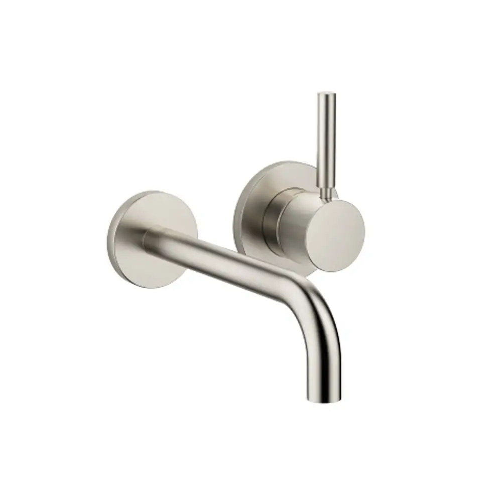 Dornbracht-META-Waschtisch-Wand-Einhandbatterie-ohne Ablaufgarnitur-Ausladung 190mm-platin gebürstet, 36862660-06 Galeriebild 1